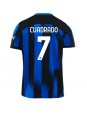 Inter Milan Juan Cuadrado #7 Replika Hemmakläder 2023-24 Kortärmad